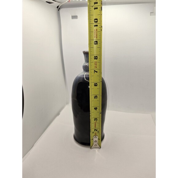 Ceramic Vessel in Variants of Blue to Top Vase Gorgeous - Picture 9 of 10